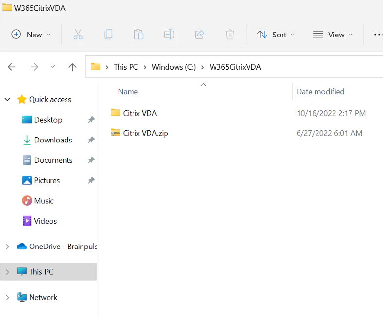Windows 365 - Citrix VDA installation