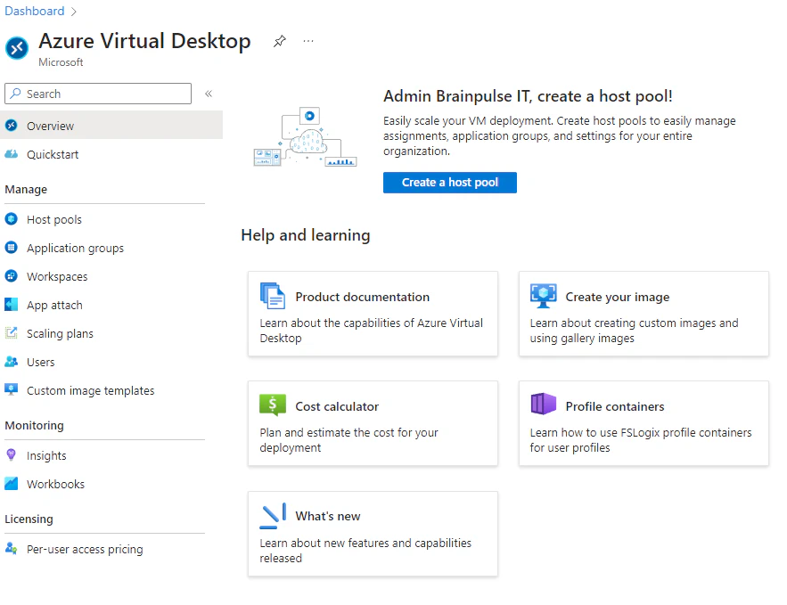 Azure Virtual Desktop overview